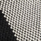 Plaid Lilly zwart gebreid