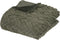Plaid Mara - Kaki - Fleece-plaid - Deken - 120X160 CM