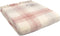 Plaid Meadow Dusky Roze - 150x183 - Nieuw Wol - Tweedmill UK