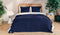 Plaid met franje, van mousseline 160 x 200 (cm) / Beige