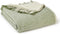 Plaid Moorland Groen Beige (Olive and Creame) - 150x183 - Nieuw Wol - Tweedmill UK