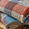 Plaid Op goed geluk Celtic weefpatroon - Gerecycled wol - 120x150cm - Tweedmill UK