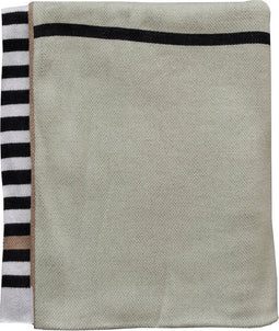 Plaid Ravi groen gebreid