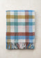 Plaid Regenboog Geruit (Rainbow Check) - 145x190 - Gerecycled Wol - TBCo Scotland