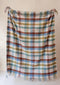 Plaid Regenboog Geruit (Rainbow Check) - 145x190 - Gerecycled Wol - TBCo Scotland