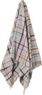 Plaid Ruiten Grijs - Shetland Lamswol - 140x185 - Bronte by Moon Scotland