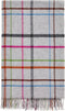 Plaid Ruiten Grijs - Shetland Lamswol - 140x185 - Bronte by Moon Scotland