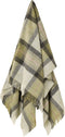 Plaid Skye Groen - Shetland Lamswol - 140x185 - Bronte by Moon Scotland