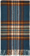 Plaid St. Ives Groen - Shetland Lamswol - 140x185 - Bronte by Moon Scotland
