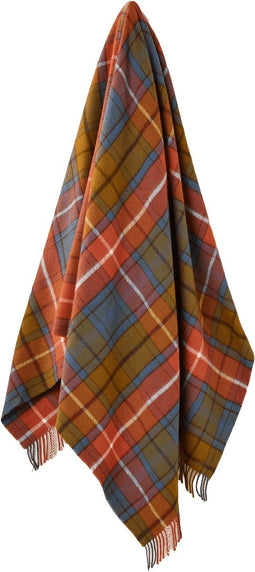 Plaid Tartan Antique Buchanan - Merino Lamswol - 140x185 - Bronte by Moon Scotland