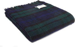 Plaid Tartan Black Watch - 150x183 - Nieuw Wol - Tweedmill UK