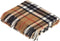 Plaid Tartan Camel Thompson - Merino Lamswol - 140x185 - Bronte by Moon Scotland