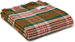 Plaid Tartan Distel - 150x183 - Nieuw Wol - Tweedmill UK
