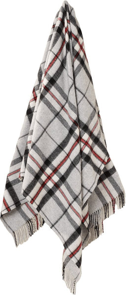 Plaid Tartan Grey Tompson - Merino Lamswol - 140x185 - Bronte by Moon Scotland