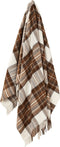 Plaid Tartan Natural Dress Stewart - Merino Lamswol - 140x185 - Bronte by Moon Scotland