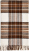 Plaid Tartan Natural Dress Stewart - Merino Lamswol - 140x185 - Bronte by Moon Scotland