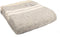 Plaid Visgraat 2 streep Grijs en Creme - 150x183 - Nieuw Wol - Tweedmill UK