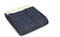 Plaid Visgraat Blauw - 150x183 - Nieuw Wol - Tweedmill UK