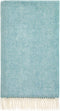 Plaid Visgraat Blauwgroen (Aqua) - Shetland Lamswol - 140x185 - Bronte by Moon Scotland