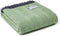 Plaid Visgraat Heldergroen met Donkergrijs - 150x183 - Nieuw Wol - Tweedmill UK