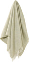 Plaid Visgraat Licht Naturel Groen (Light Sage) - Shetland Lamswol - 140x185 - Bronte by Moon Scotland