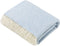 Plaid Visgraat Lichtblauw (Duck Egg) - Shetland Lamswol - 140x185 - Bronte by Moon Scotland