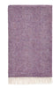 Plaid Visgraat Paars Lavendel - Shetland Lamswol - 140x185 - Bronte by Moon Scotland