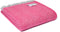 Plaid Visgraat Roze en Zilver - 150x183 - Nieuw Wol - Tweedmill UK
