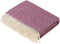 Plaid Visgraat Roze - Shetland Lamswol - 140x185 - Bronte by Moon Scotland