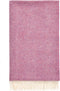Plaid Visgraat Roze - Shetland Lamswol - 140x185 - Bronte by Moon Scotland