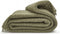 Plaid Wafer Groen (Sage) - 150x183 - Nieuw Wol - Tweedmill UK