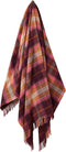 Plaid Winterton Burgundy Donkerrood - Merino Lamswol - 140x185 - Bronte by Moon Scotland
