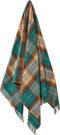Plaid Winterton Jade Groen - Merino Lamswol - 140x185 - Bronte by Moon Scotland