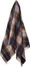 Plaid Winterton Merino Blauw - Merino Lamswol - 140x185 - Bronte by Moon Scotland