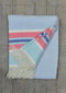 Plaid Zacht Blauw en Rood - 150x180 - Lamswol - TBCo Scotland