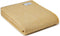 Plaid zonder franje Twill Mosterdgeel met Grijs - 140x200 - Nieuw Wol - Tweedmill UK