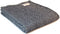 Plaid zonder franje Visgraat Blauw (Navy) - 140x200 - Nieuw Wol - Tweedmill UK