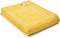 Plaid zonder franje Visgraat Geel (Dandelion) - 140x200 - Nieuw Wol - Tweedmill UK
