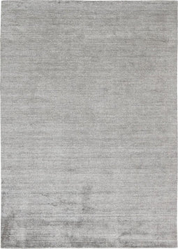 Plain Dust Steel Vloerkleed - 300x400 - Rechthoek - Laagpolig Tapijt - Modern - Grijs