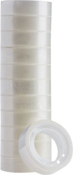 Plakband Quantore 12mmx10m transparant | 1152 stuks