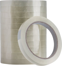 Plakband Quantore 12mmx66m transparant | 12 stuks