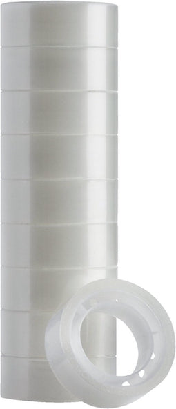 Plakband Quantore 15mmx10m transparant | 10 stuks