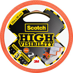 Plakband scotch high visibility 48mmx25m oranje | 798 stuks
