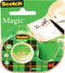 Plakband Scotch Magic 810 19mmx7.5m onzichtbaar + afroller | 12 stuks