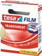 Plakband Tesa film 15mmx33m transparant doosje