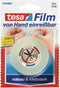 Plakband Tesa film 19mmx25m handinscheurbaar blister