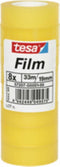 Plakband Tesa film standaard 15mmx33m krimp 10rollen