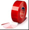 Plakband Tesa textiel 19mmx2.75m rood | 10 stuks
