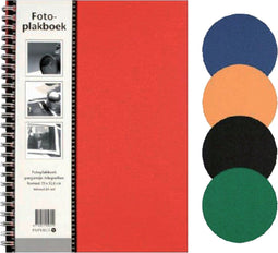 Plakboek Papyrus 160x215mm 40vel assorti | 10 stuks