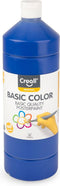 Plakkaatverf creall basic donkerblauw 1000ml | Fles a 1000 milliliter